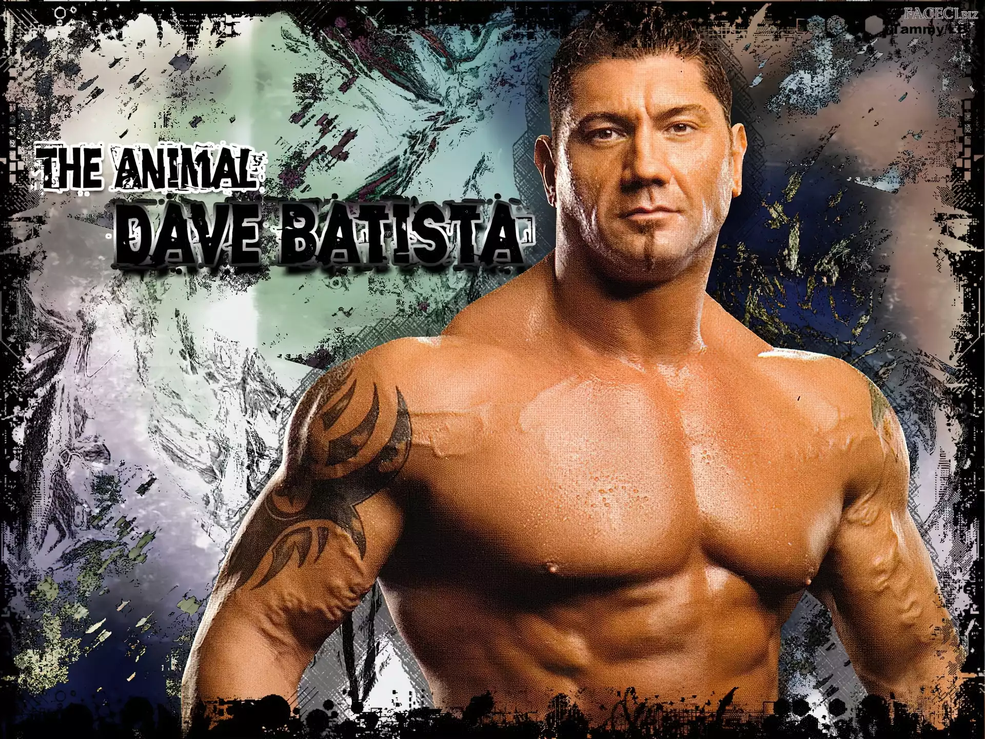 Wrestler, Aktor, Dave Bautista, Batista, Tatuaż