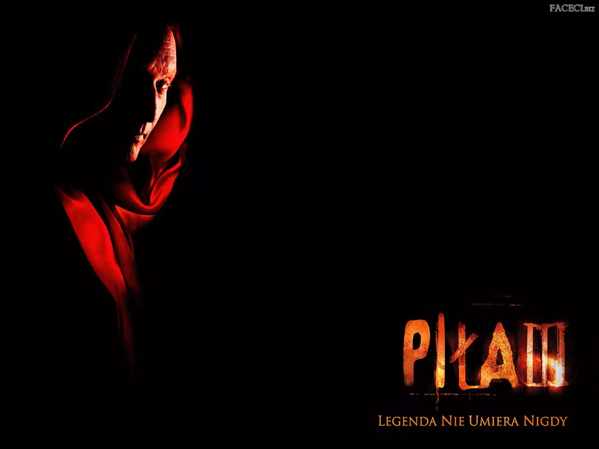 Tobin Bell, szata, Piła 3, czerwona